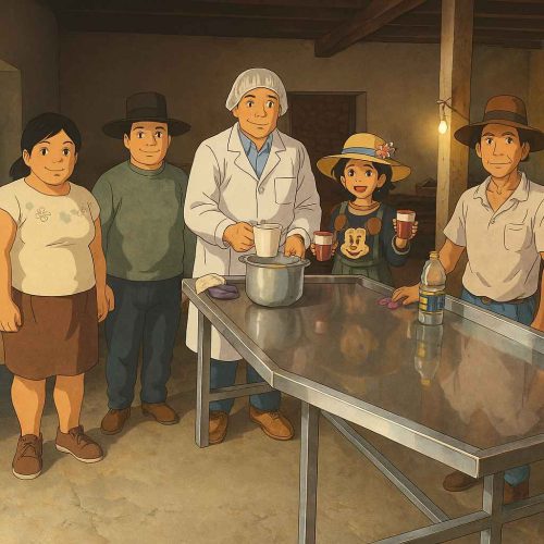 roductores de queso artesanal en Perú